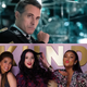 Top: Rufus Sewell. Bottom: Brenda Song, Kat Dennings, Shay Mitchell